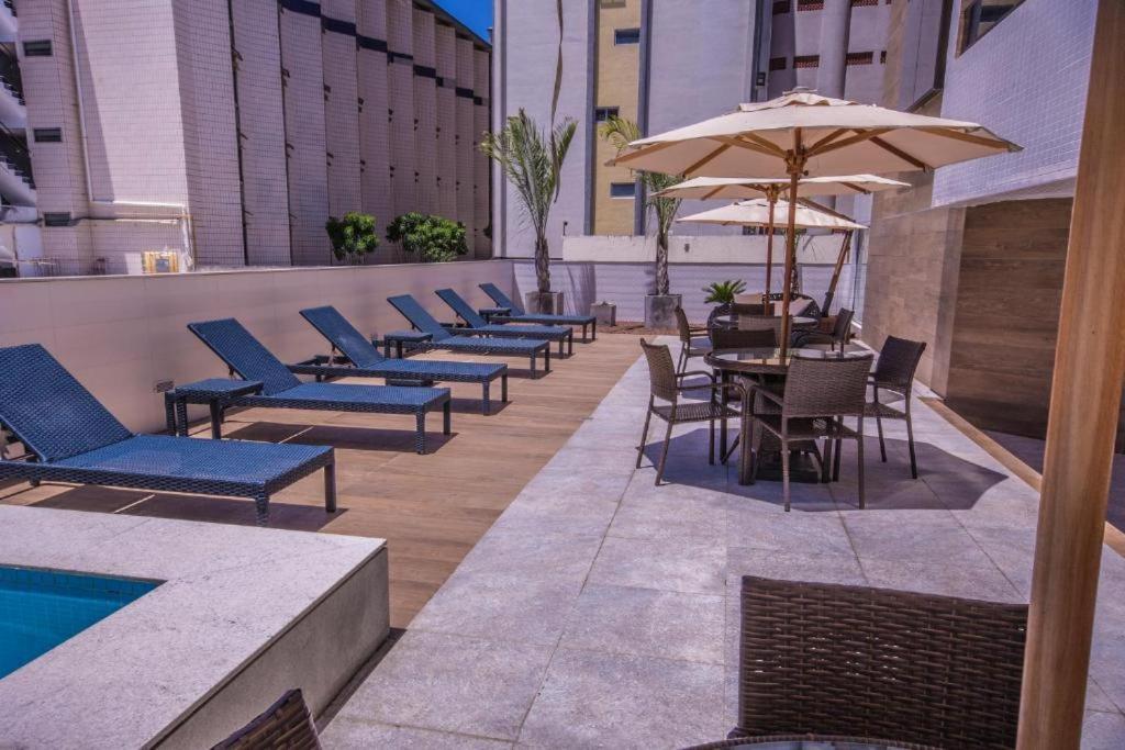 Gold Flat Cabo Branco Apartment Joao Pessoa Bagian luar foto
